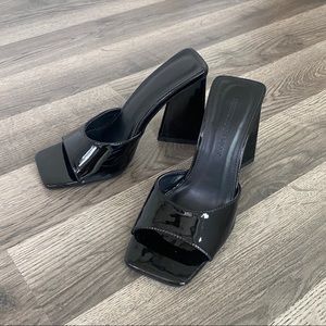 Princess Polly - Black Heels - Size 6